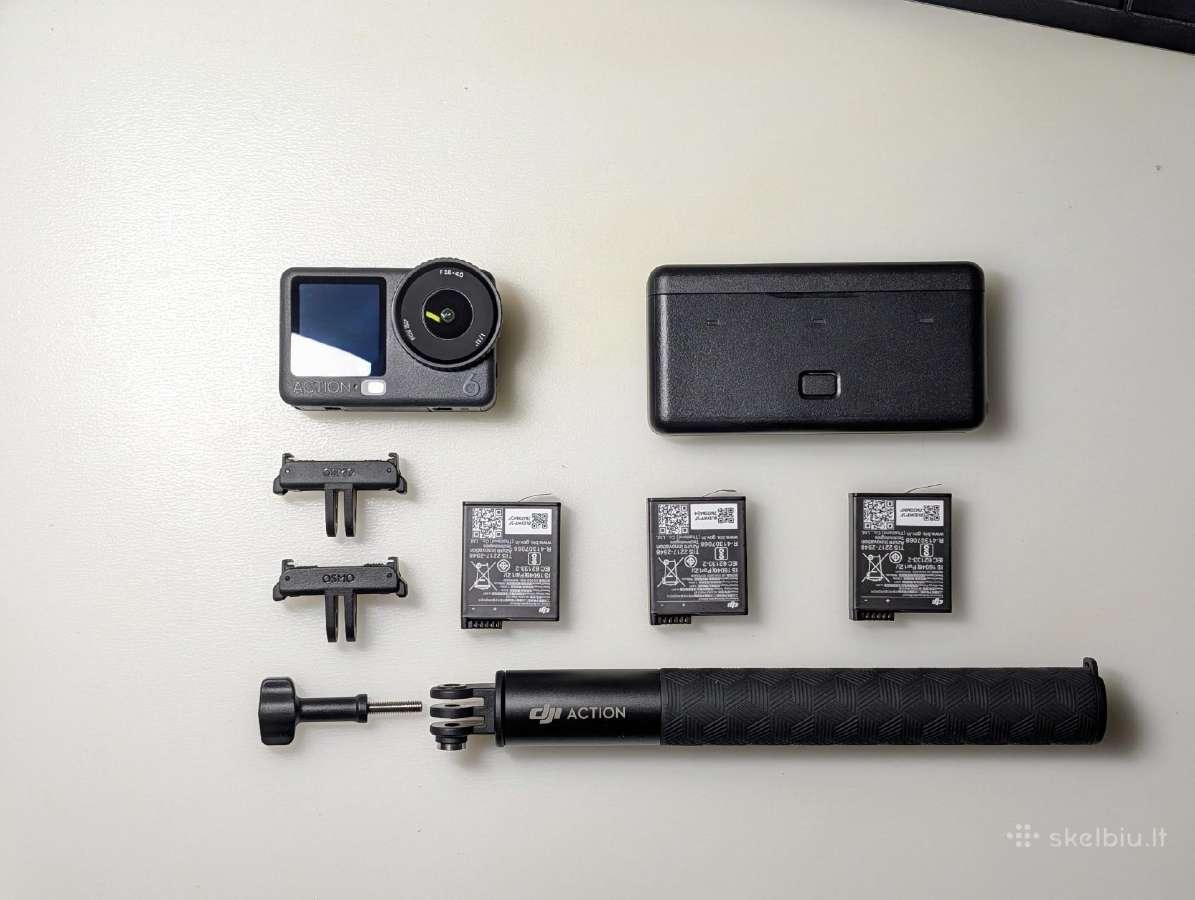 Dji Osmo Action 6 Adventure combo - nuotraukos Nr. 2