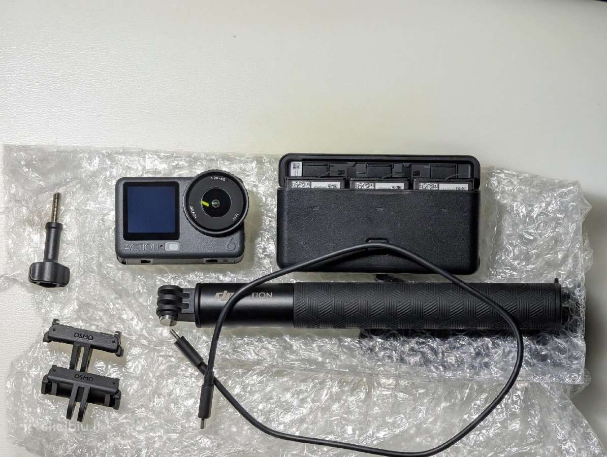 Dji Osmo Action 6 Adventure combo - nuotraukos Nr. 8