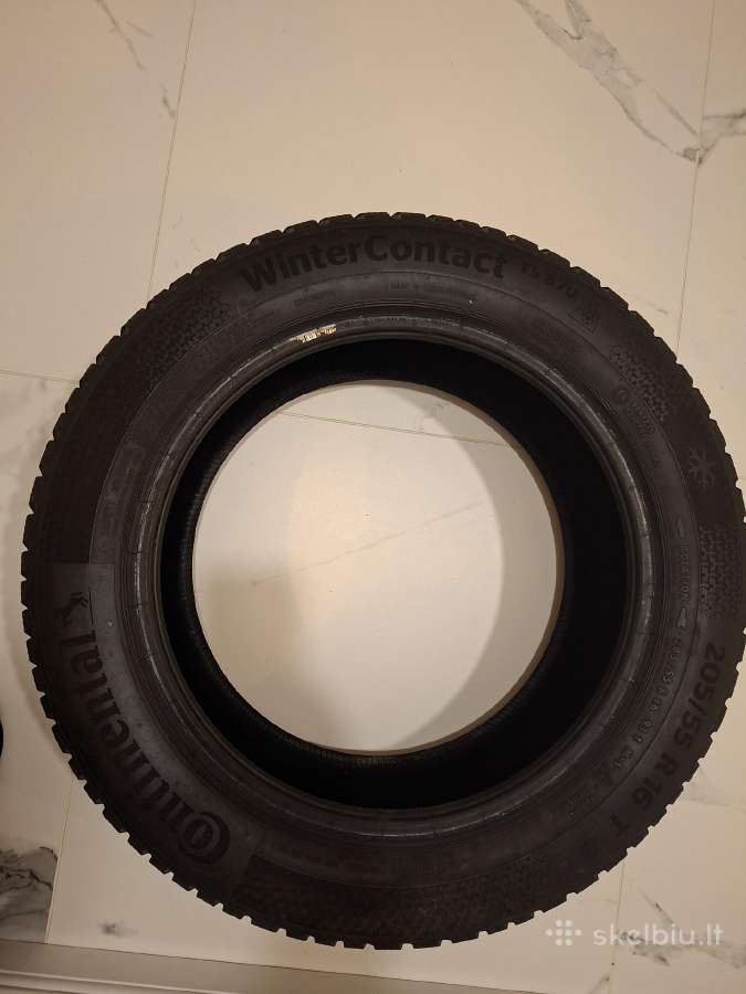 Continental Wintercontact Ts 870 205/55 R16, 1vnt - nuotraukos Nr. 2