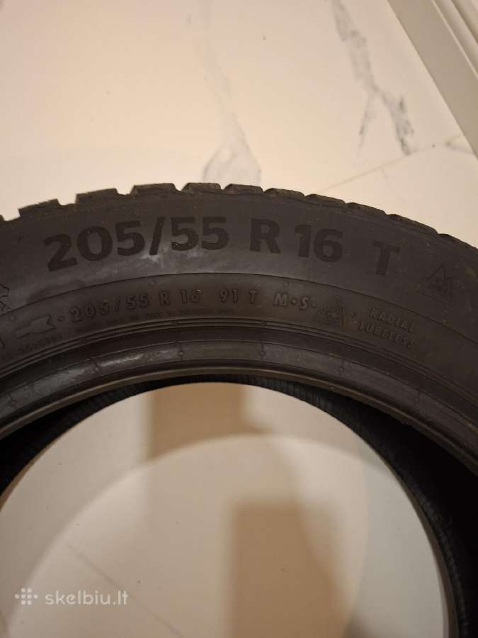 Continental Wintercontact Ts 870 205/55 R16, 1vnt - nuotraukos Nr. 4