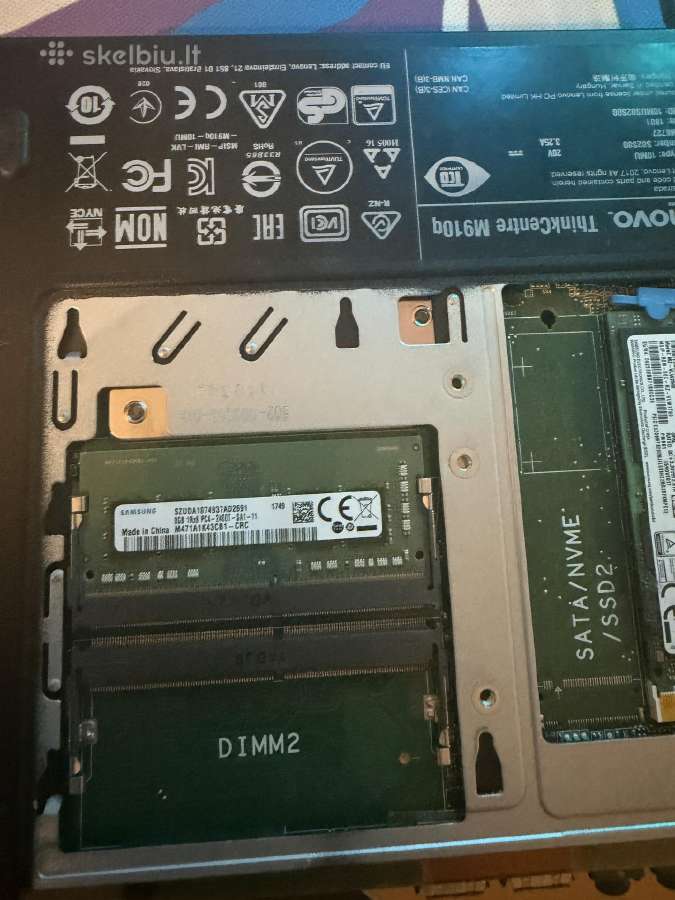 Lenovo Thinkcentre M910q Mini Pc - nuotraukos Nr. 6