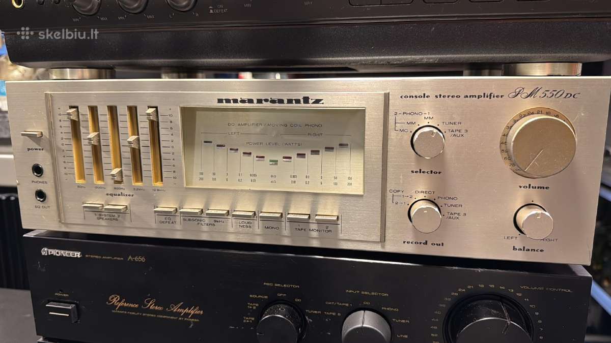 Marantz komplektukas / stiprintuvai - nuotraukos Nr. 17