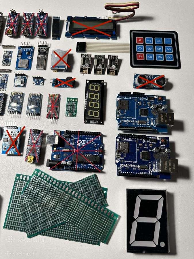 Arduino, Esp, Stm, Raspberry jutikliai, priedai - nuotraukos Nr. 3
