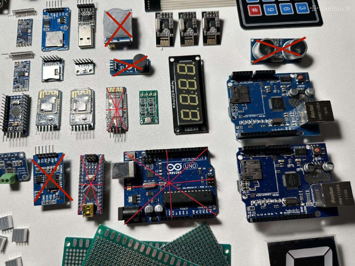 Arduino, Esp, Stm, Raspberry jutikliai, priedai - nuotraukos Nr. 6