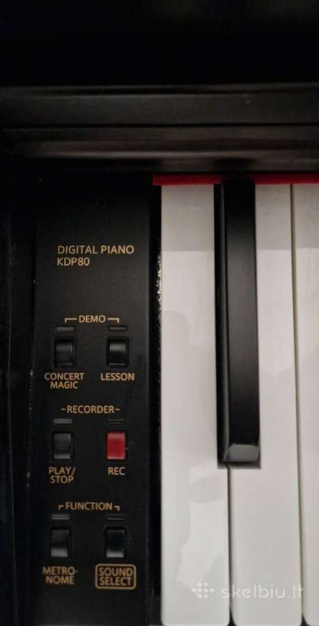 Skaitmeninis pianinas Kawai Kdp80 (88 klavišai) - nuotraukos Nr. 5