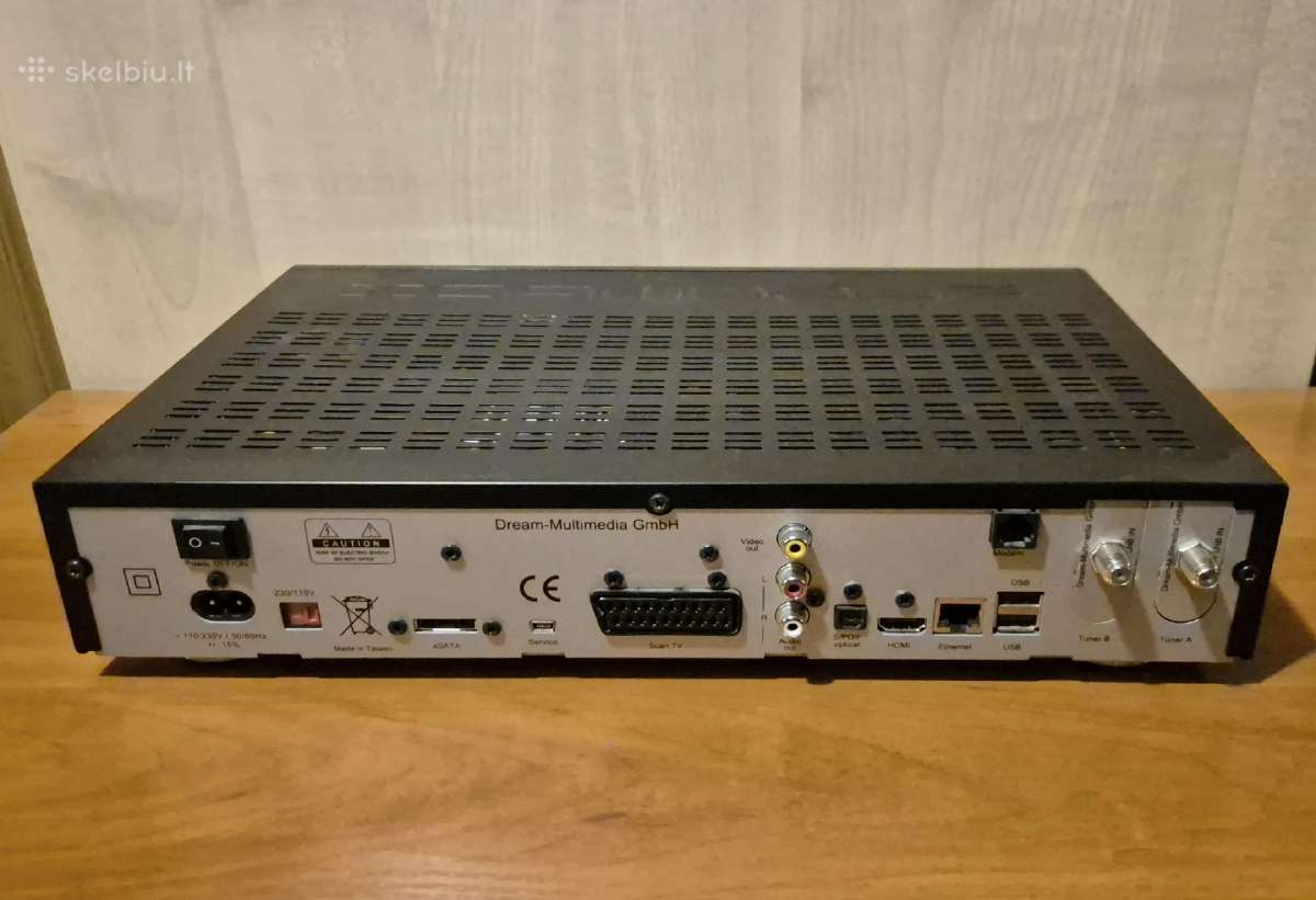 Dreambox dm7020 HD (1tb HDD) palydovinis imtuvas - nuotraukos Nr. 2