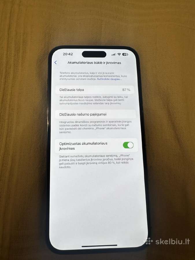 iPhone 14 pro max - nuotraukos Nr. 6