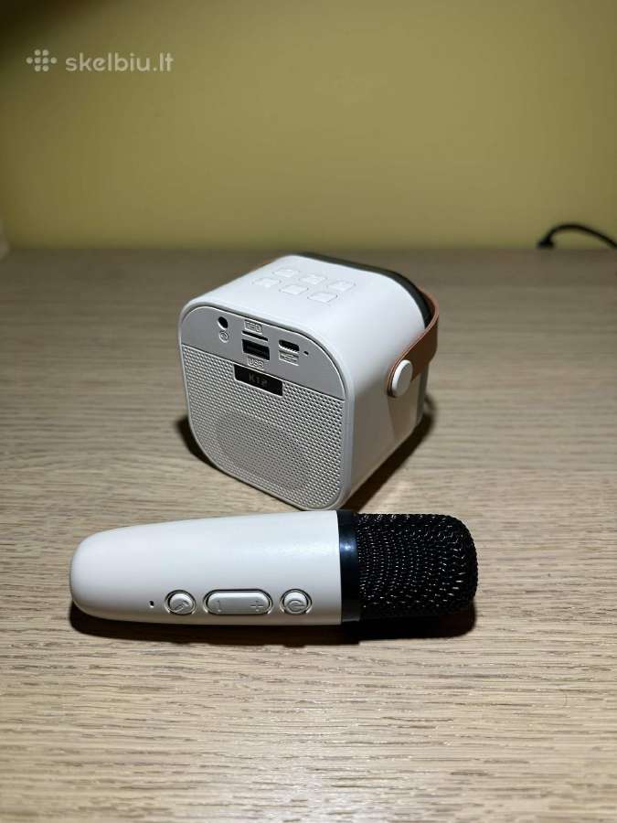 K12 Bluetooth kolonėlė su belaidžiu mikrofonu - nuotraukos Nr. 2