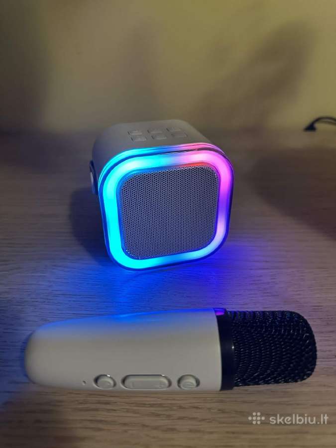 K12 Bluetooth kolonėlė su belaidžiu mikrofonu - nuotraukos Nr. 5