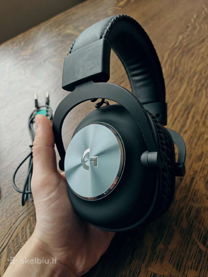 Logitech g pro x ausinės - nuotraukos Nr. 4