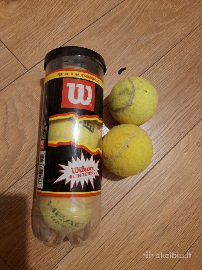 Teniso raketės ir kamuoliukai - nuotraukos Nr. 2