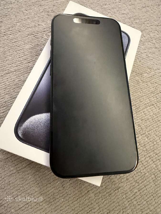iPhone 15pro 256gb Blue Titanium - nuotraukos Nr. 3