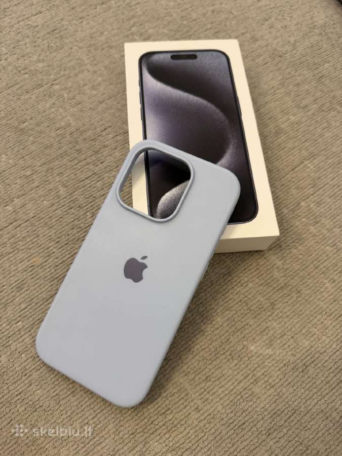 iPhone 15pro 256gb Blue Titanium - nuotraukos Nr. 6