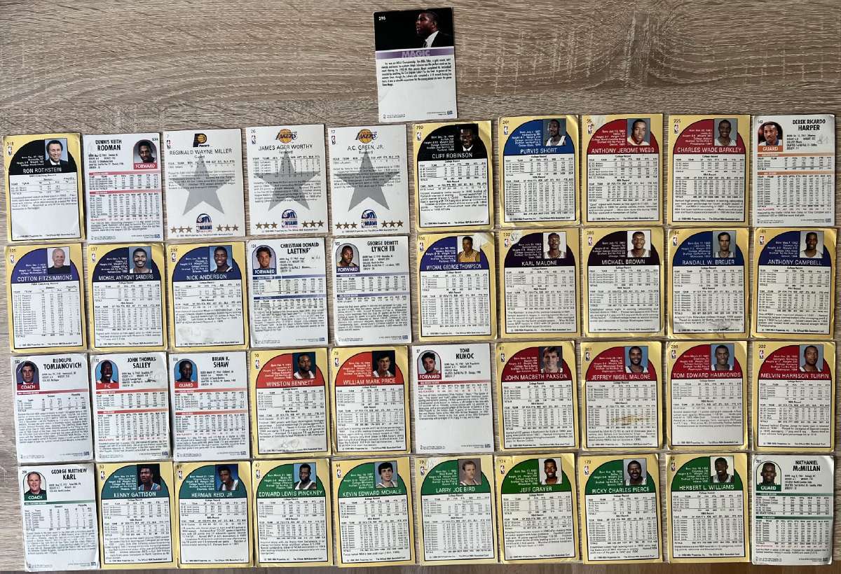 Nba vintažines korteles - nuotraukos Nr. 2