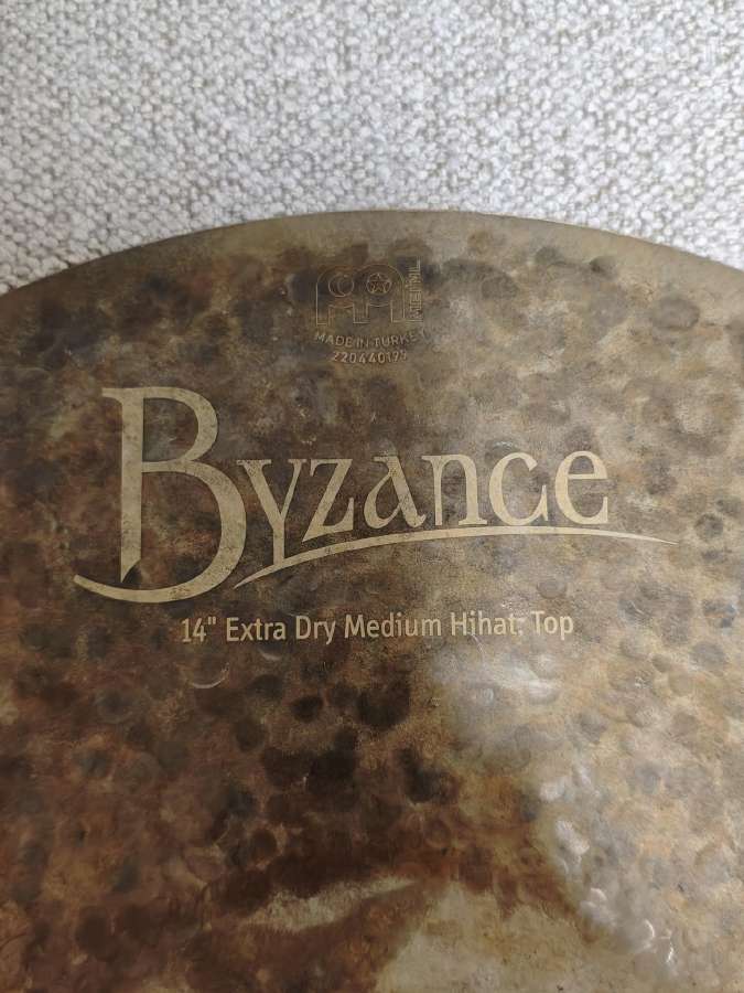 Meinl Byzance Extra dry hihat 14" - nuotraukos Nr. 4