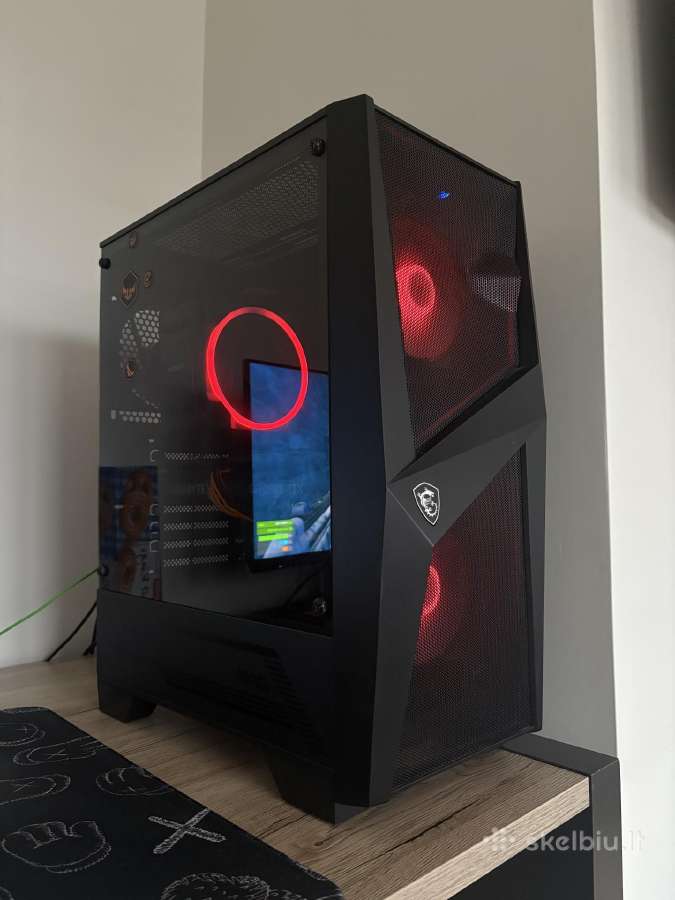 Stacionarus, žaidimų Pc Amd Ryzen 7 5800x3d 4060ti - nuotraukos Nr. 2