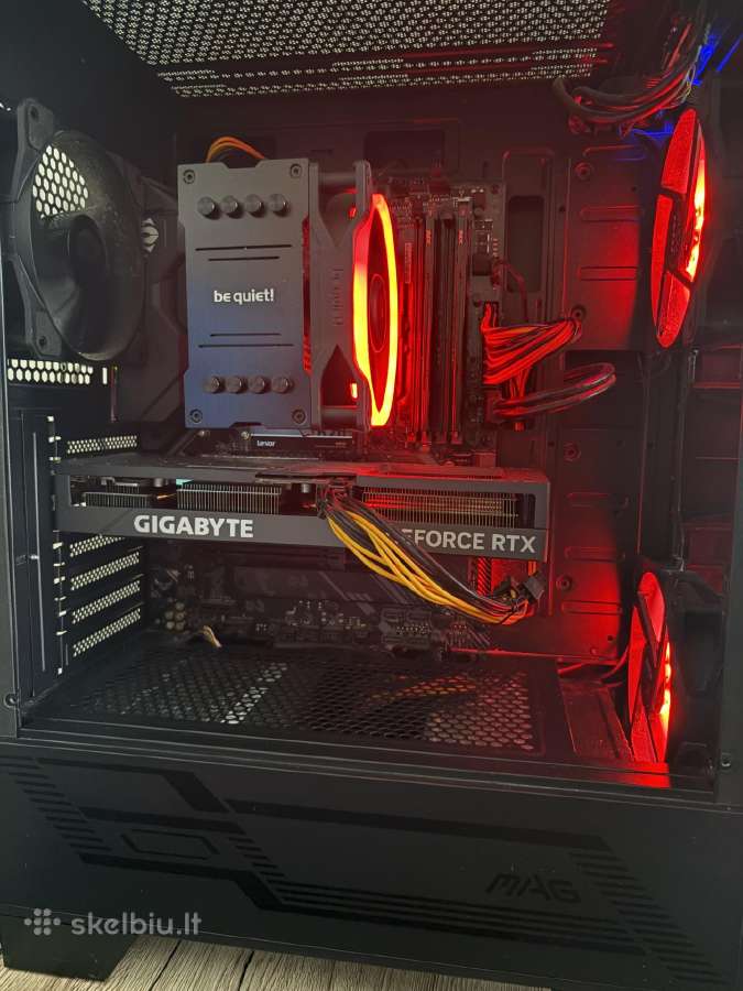 Stacionarus, žaidimų Pc Amd Ryzen 7 5800x3d 4060ti - nuotraukos Nr. 5