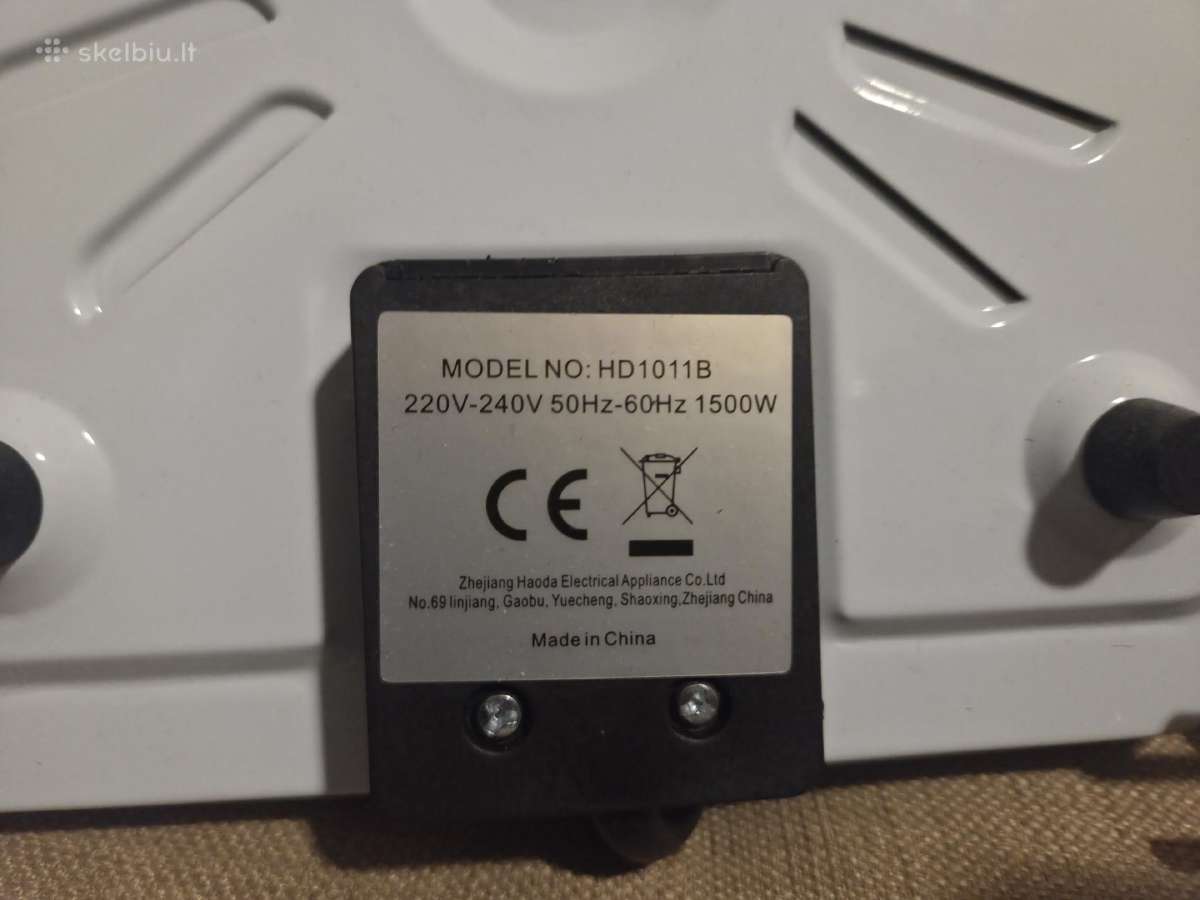 Okko elektrinė viryklė 1.5kw - nuotraukos Nr. 2