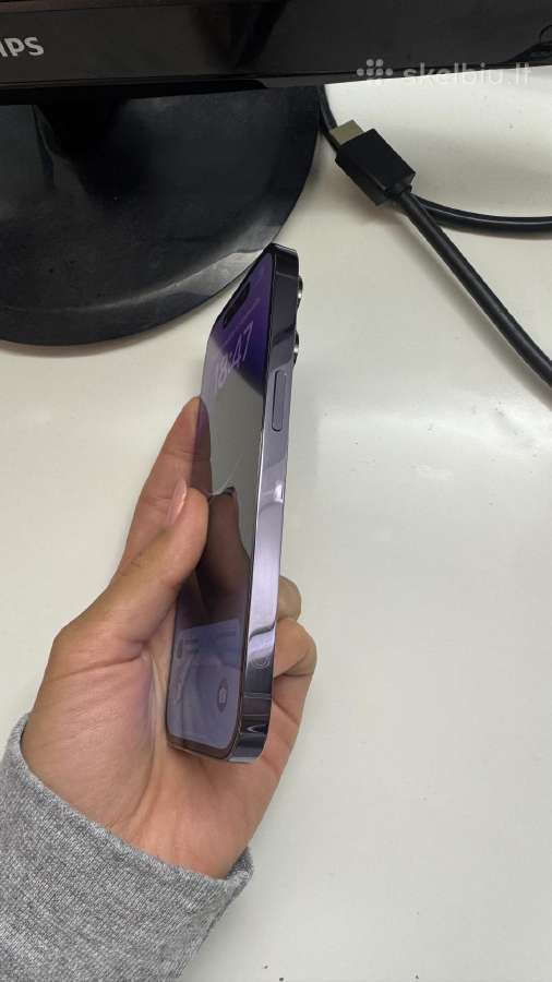 iPhone 14 pro 256gb Violetinis Atnaujintas - nuotraukos Nr. 5