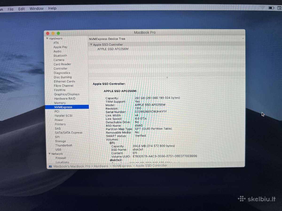 MacBook pro A1708 ir A1989 - nuotraukos Nr. 6