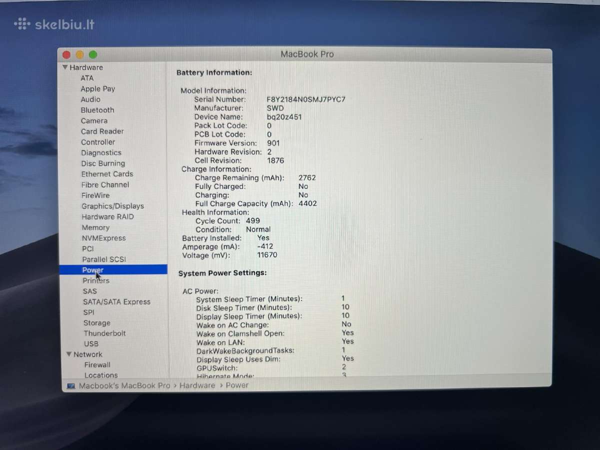 MacBook pro A1708 ir A1989 - nuotraukos Nr. 7
