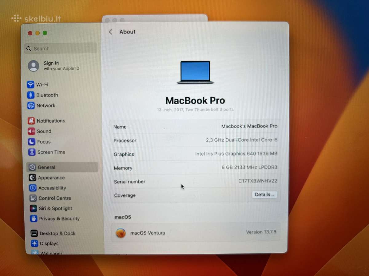 MacBook pro A1708 ir A1989 - nuotraukos Nr. 13