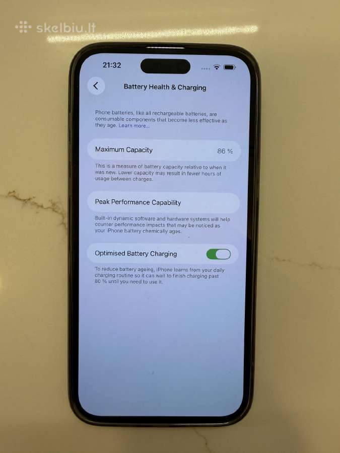 iPhone 14 Pro Max 512 GB Deep purple - nuotraukos Nr. 5