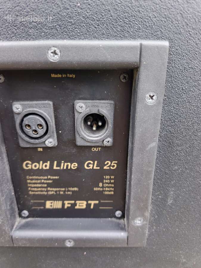 Garso kolonėlės Fbt gl 25 - nuotraukos Nr. 6