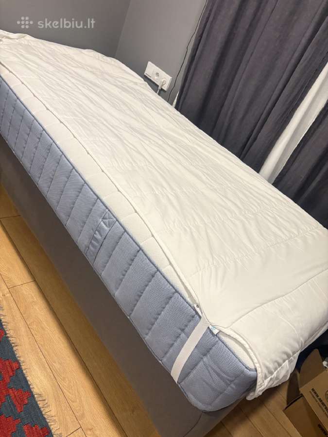 Ikea lova su čiužiniu ir čiužinio užvalkalu - nuotraukos Nr. 4