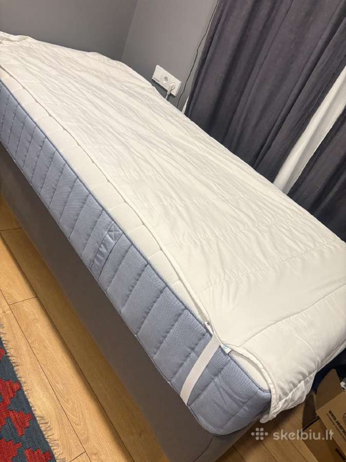 Ikea lova su čiužiniu ir čiužinio užvalkalu - nuotraukos Nr. 4