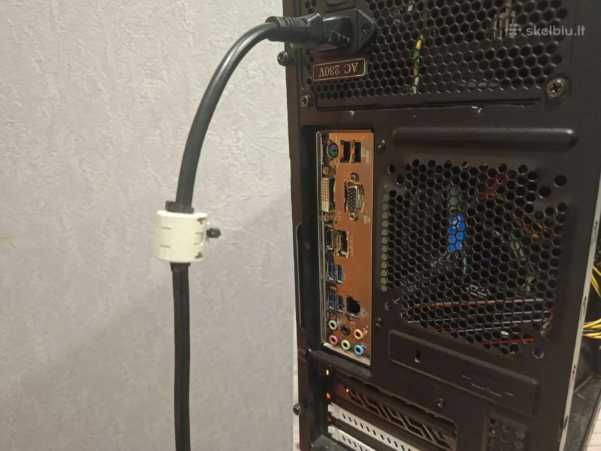 Žaidimų kompiuteris i5-7500, Rtx 5600 XT 6gb - nuotraukos Nr. 4