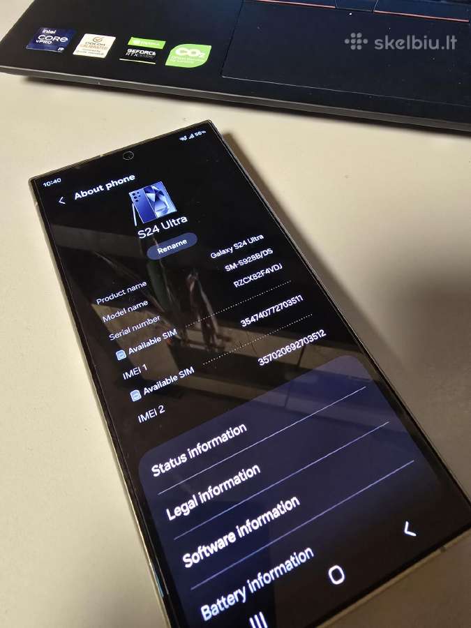 Samsung Galaxy S24 ultra gerosbūklės mousquadlock - nuotraukos Nr. 3