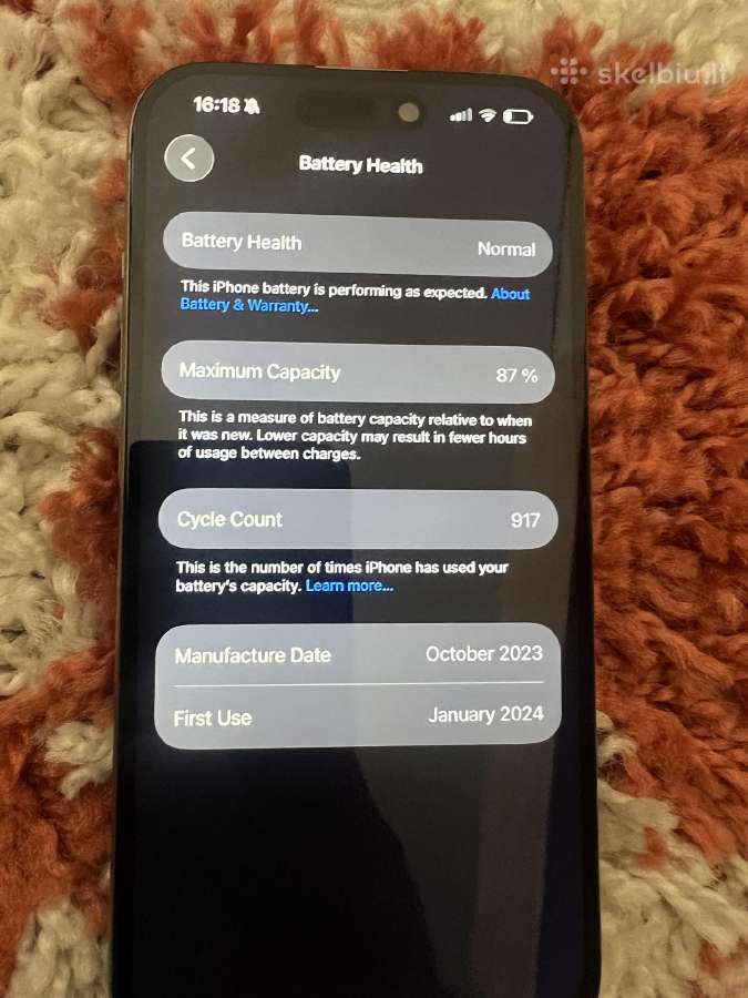 iPhone 15 Pro 256gb - nuotraukos Nr. 10