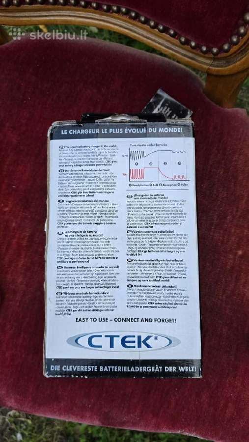 Ctek XS 800 automatinis akumuliatorių įkroviklis - nuotraukos Nr. 4