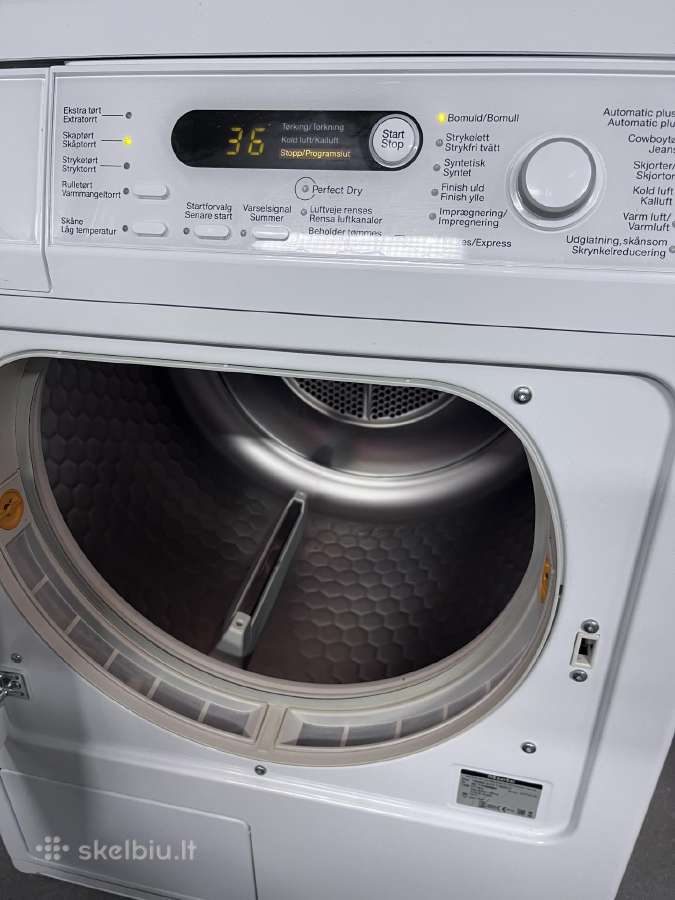 Miele Džiovyklė 7kg - nuotraukos Nr. 2