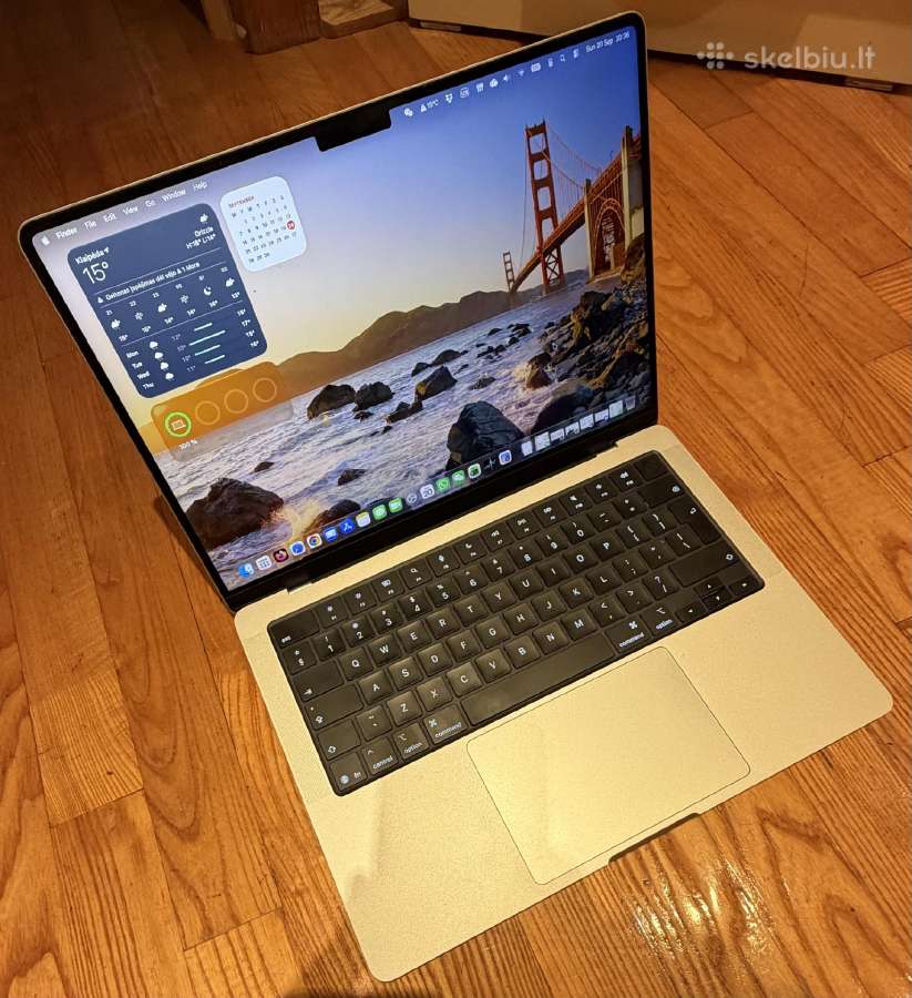 Apple MacBook Pro 14 m5 16gb 512gb 2025 - nuotraukos Nr. 2
