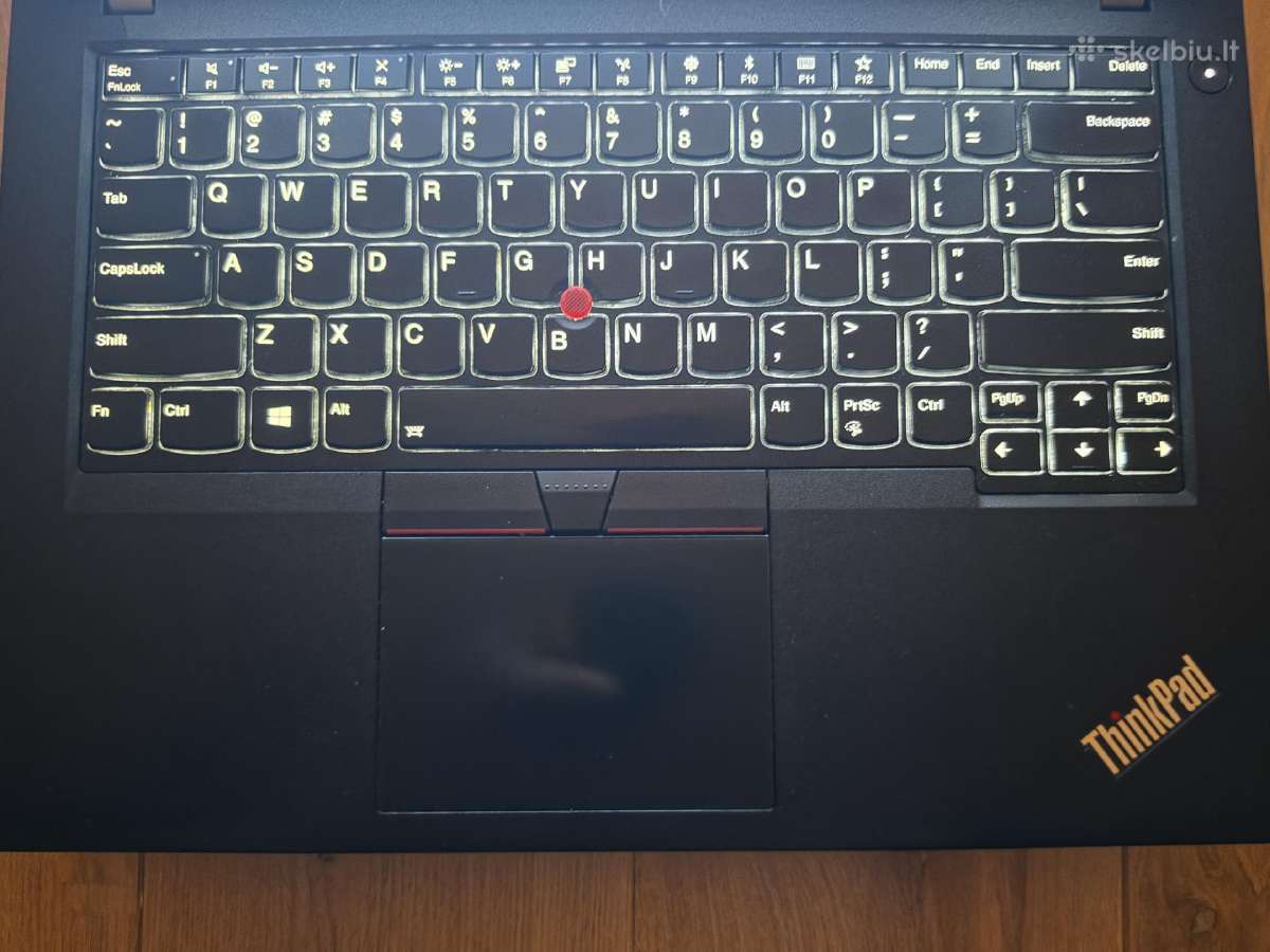 Lenovo Thinkpad T480 – 14“/i7-8650u/16gb RAM/256gb - nuotraukos Nr. 5