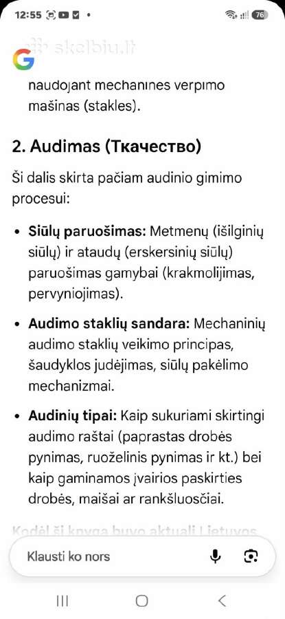 Linų verpimas ir audimas - nuotraukos Nr. 5