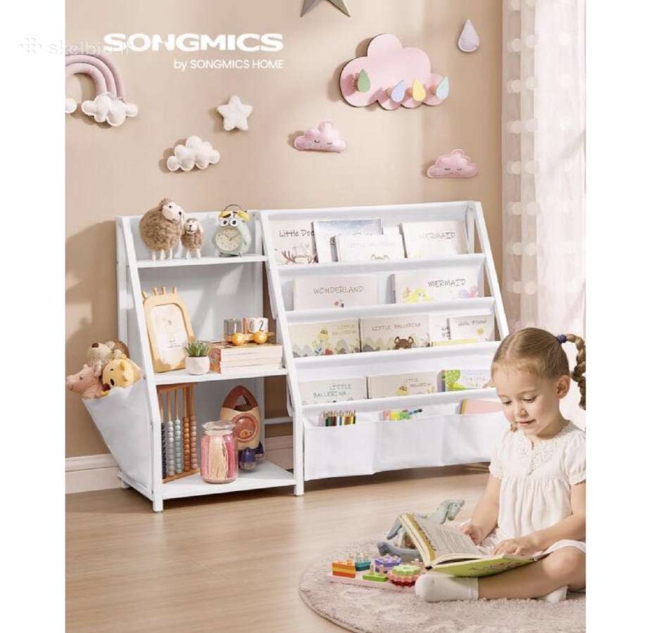 Songmics vaikiška knygų ir žaislų lentyna - nuotraukos Nr. 2