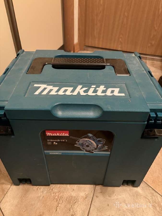 El.diskinis pjūklas Makita5008mgj+lagaminas,210mm - nuotraukos Nr. 5