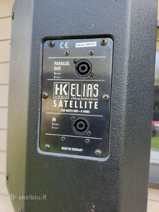Garso koloneliu komplektas Hk elias - nuotraukos Nr. 6