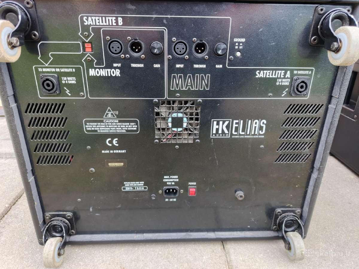 Garso koloneliu komplektas Hk elias - nuotraukos Nr. 14