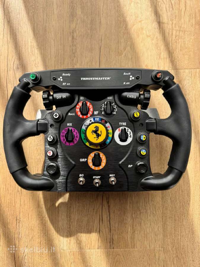 Thrustmaster T300 Ferrari Alcantara vairas - nuotraukos Nr. 3
