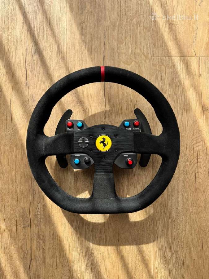 Thrustmaster T300 Ferrari Alcantara vairas - nuotraukos Nr. 2
