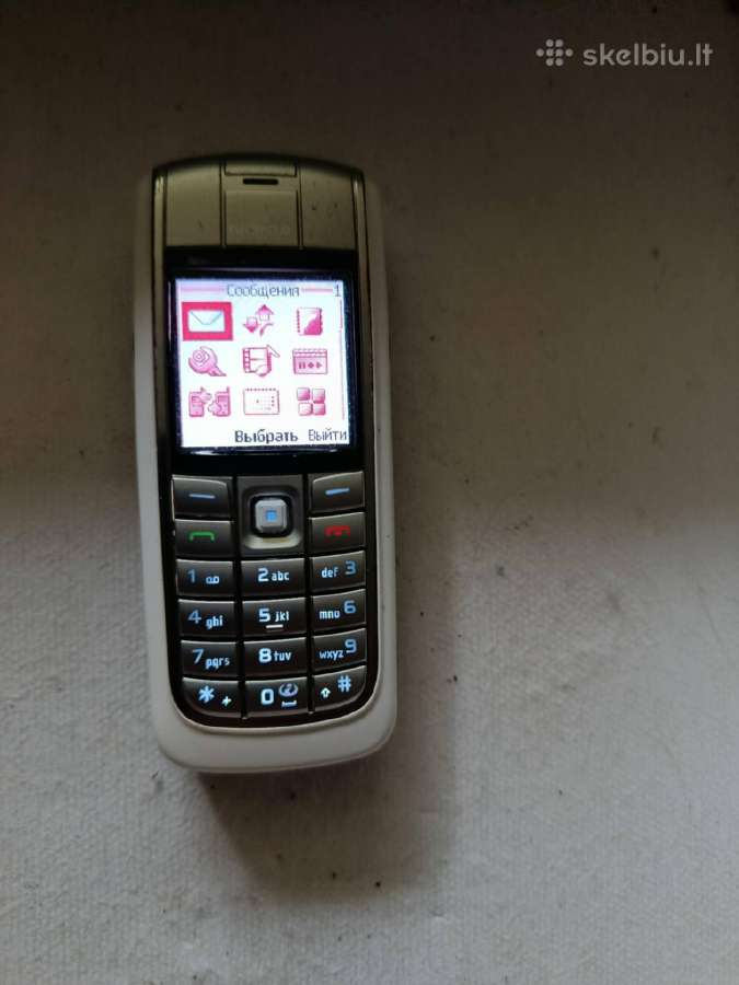 Nokia 6310i ir kiti knopkiniai ir liečiami - nuotraukos Nr. 9