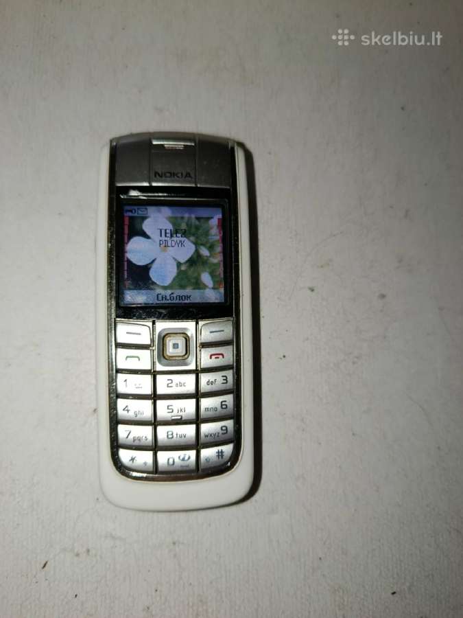 Nokia 6310i ir kiti knopkiniai ir liečiami - nuotraukos Nr. 8