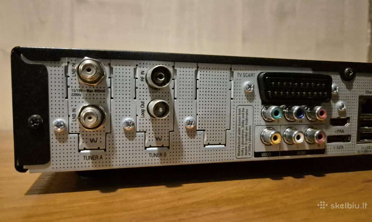 Vu+ Duo2 Dvb-s2/t/c imtuvas - nuotraukos Nr. 5