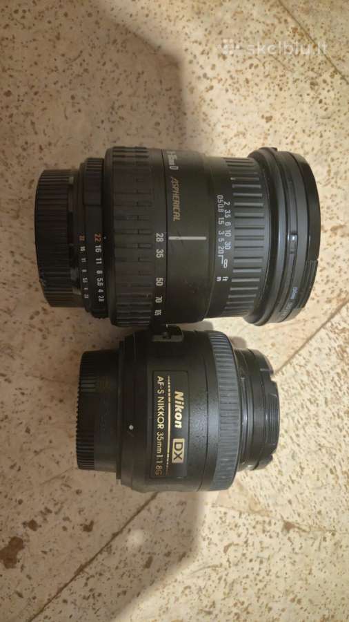 Nikon D80 komplektas - nuotraukos Nr. 2