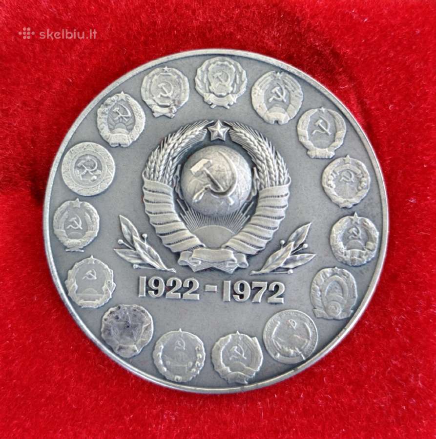 Medalis 1972m sidabras 925 praba - nuotraukos Nr. 5