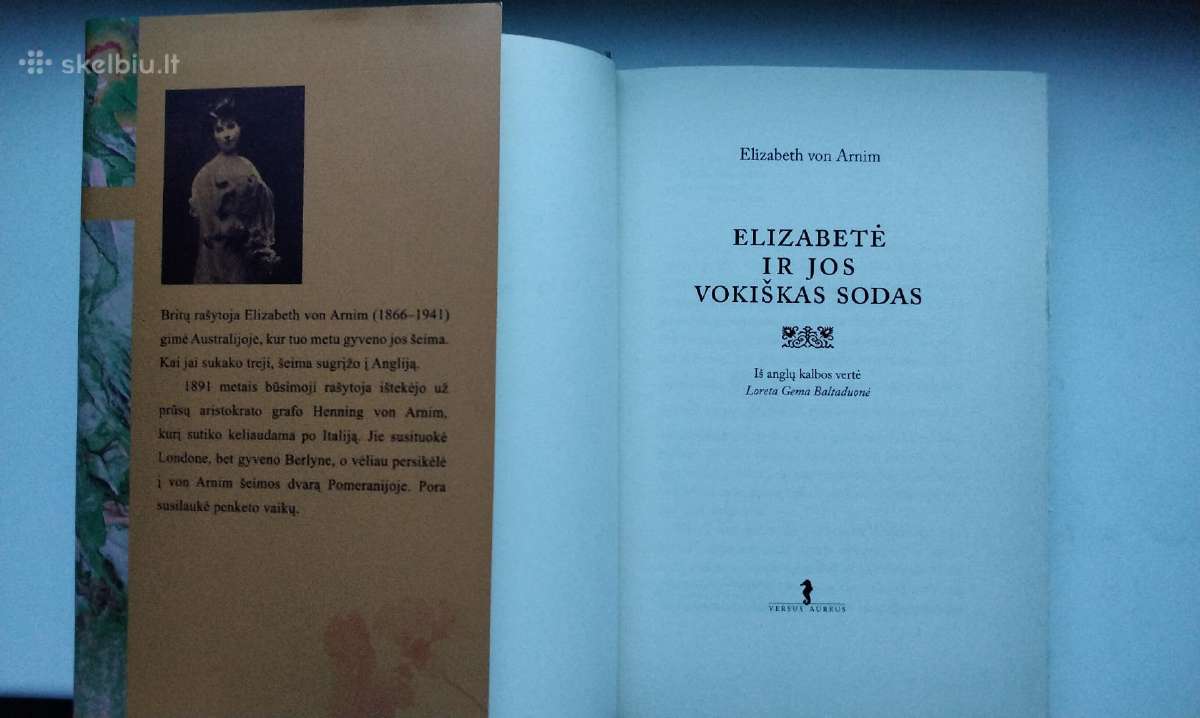 E. von Arnin. Elizabetė ir jos vokiškas sodas - nuotraukos Nr. 2